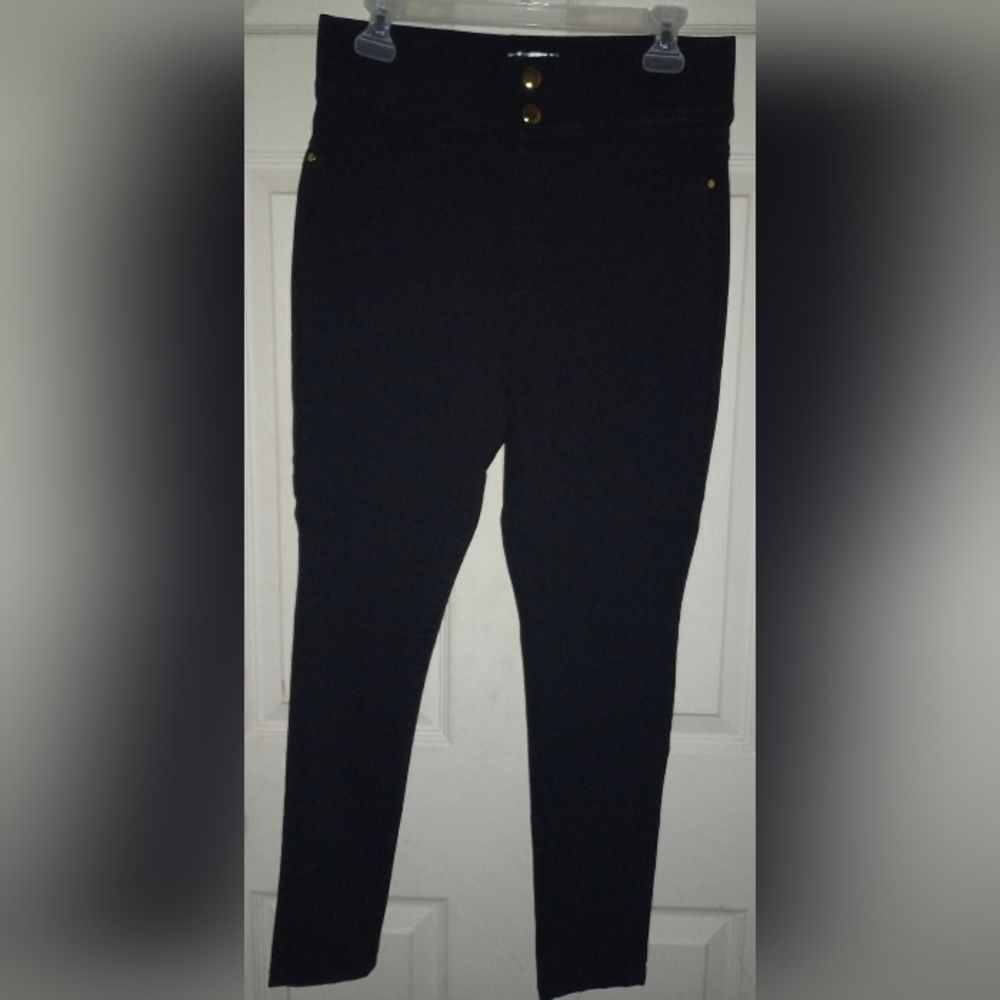 Black High-Waisted Pants